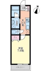 アコヤシェル津高の物件間取画像